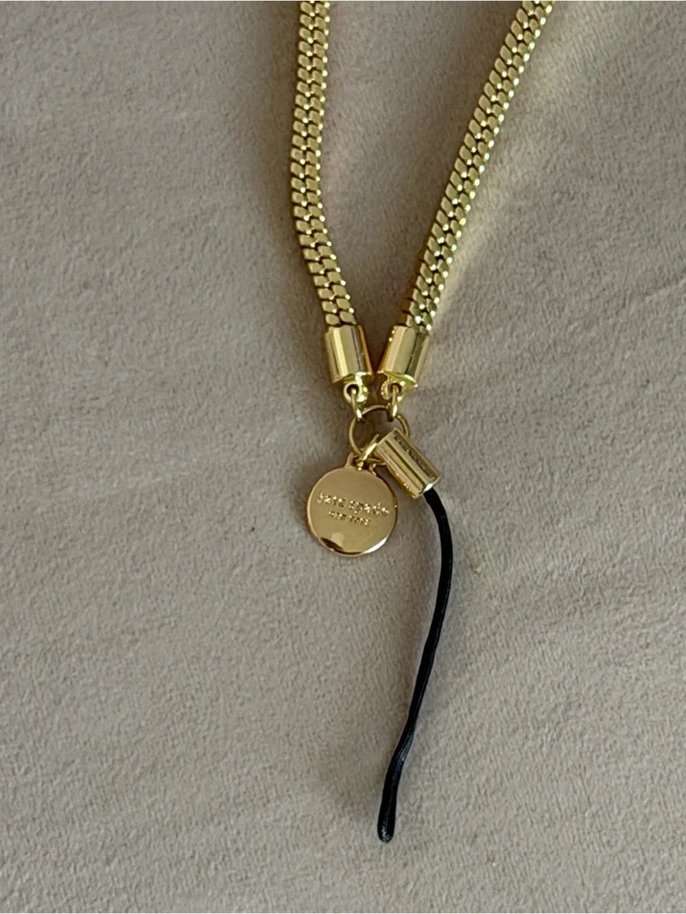 kate spade Gold Phone Lanyard